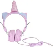 DOITOOL Unicorn Headphones for Boys and Girls Corded Boys and Girls Headphones Volume Control Comfortable for Long Listening Noise Isolation for Music School