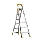 Bailey Leansafe X3 Aluminium 3 in 1 Ladder 7ft 150kg 2.1m - 3.5m FS14130
