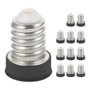 12 Pcs E14 to E12 Light Bulb Socket Adapter Lamp Holder Converter for Home