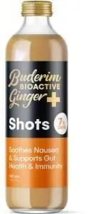 Buderim Ginger+ BioActive Ginger Plus Multi Shots G/F 8x350ml