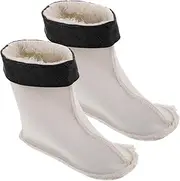 Alasum 1pair Men Boot Liners Insulated Rainproof Sock Inserts for Cold Weather Comfortable and Accessories for Rain Boots