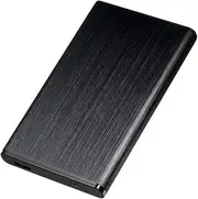 USB3.0 Mobile Hard Disk Case 2.5 inch External HDD/SSD Enclosure USB3.0 High- Transmission Al num Alloy Shell Black Black
