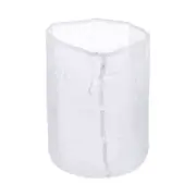 200 Mesh Paint Filter Bag 17.7" Dia Nylon Strainer with Drawstring for Filtering