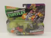Teenage Mutant Ninja Turtles TMNT Nickelodeon T-Machines Mikey & Shredder