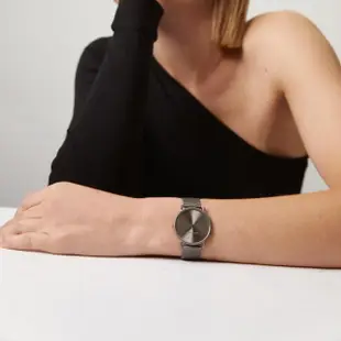 【PAUL HEWITT】德國原廠 Miss Ocean Line 33mm 灰框 灰面 米蘭帶 女錶 手錶(PH002816)