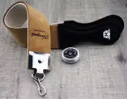 Brown 2 Sided Hanging Men's Razor/Knives Sharping Strop With Sharping Paste.