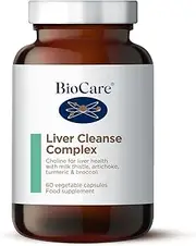 BioCare - Liver Cleanse Complex - Choline for Liver & Cholesterol, Milk Thistle, Artichoke - 60 Capsules