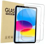 2 Pack Screen Protector for iPad 10th Generation 2022 A2696/A2757/A2777 10.9