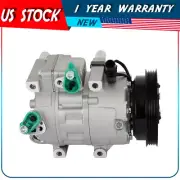 A/C Compressor with Clutch for Hyundai Elantra 2007-2012 L4 2.0L VS16 Style (for: Hyundai)