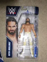 2021 WWE Wrestling Wrestlemania Seth Rollins 7" Tall Figure NIP