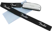 Fender Blues Junior Harmonica with Necklace Lanyard, Key of G, 099-0701-202