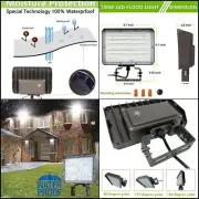 Dusk to Dawn Outdoor, LED Flood Light, Daylight, ETL Commercial LED Flood Light