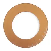 Stainless Steel Scale Ruler 5 Round Scale Ruler Geometry Drawing Stencil Ruler