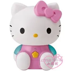 ♥小公主日本精品♥ Hello Kitty全身立體造型粉色坐姿蝴蝶結環境加濕器 居家必備