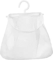 WEKADRIN Hanging Mesh Storage Bag Multi Functional Clothespin Organizer for Home Kitchen Bathroom Space Saving Design Material Versatile for Socks Underwear and More