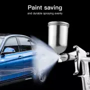 Air Paint Spray Gun Gravity Feed Touch Up 0.5mm Nozzle Set Air Sprayer Kit Tool
