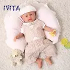 18'' Premium Silicone Reborn Doll Lifelike Silicone Boy Doll Can Take Pacifier