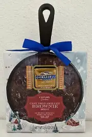 New Cast Iron Skillet Brownie Baking Mix Kit Ghirardelli Chocolate Modern Gourme
