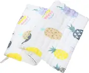 Vaguelly Cartoon Washcloths Soft Absorbent Burp Cloths for Newborns for Drooling Feeding Shower Present Easy to Wash Quick Dry