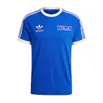 ADIDAS FIGC OG 3S TEE IU2123 男 短袖 上衣 運動 復古 三葉草 修身 義大利 藍白