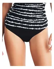 [Seafolly] Active Hipster Bikini Bottom in Black