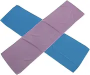BESPORTBLE 2Pcs Pet Cooling Towel Ice Towel Wrap for Dogs Outdoor Walking Running Training Cool for Heat Absorption Safe Durable Design Includes Colors