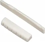 Labymos Guitar Saddle Nut White Cattle Bone for 41 Inch Folk Guitar