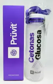 Pruvit Ketones Keto OS Nat Shaker Bottle 36 oz Capacity w/ Mixing Ball & Strap
