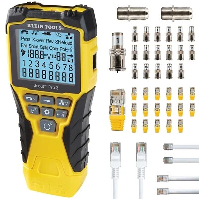 Klein Tools VDV501-852 - Scout ® Pro 3 Tester with Locator Remote Kit