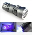 UV Ultra Violet 21 LED 395 nM Flashlight Blacklight Inspection Torch Light Lamp