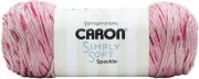 Caron Simply Soft Speckle Yarn-Lipstick (Pack of 3 Skein)