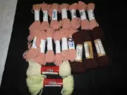 12 oz. Bucilla, Caron, Columbia Minerva PLASTIC CANVAS ACRYLIC NEEDLEPOINT Yarn