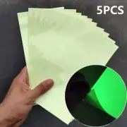 5pcs Luminous Bait Sticker 20x10cm Replacement Part DIY Fake Bait Lure Tape