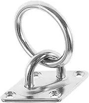 PRETYZOOM Tie Down Anchor for Trucks Trailers Surface Mount Hook with Eye Plate for Easy Installation and Reliable Towing