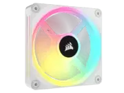 CORSAIR QX RGB Series, iCUE LINK QX120 RGB WHITE, 120mm Magnetic Dome RGB Fan,