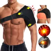 Adjustable Shoulder Brace Shoulder Support Strap with Pressure Pad for Men Women