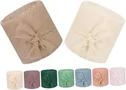 SOPOTUTU 9 Rolls Soft Chiffon Ribbon for DIY Crafting Wedding Invitations Bouquets and Present Wrapping Versatile Multi Functional Decorative Ribbon Colors Each