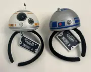 Disney Parks Star Wars Light Up R2-D2 & BB-8 Headbands