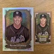 2024 Topps Allen & Ginter Silver Foil & Gold Border Mini - #335 Tom Glavine HOF