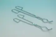 ONE Lab Crucible tongs Stainless Steel Crucible Forceps 20cm new