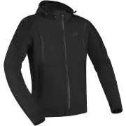 Atomic 2 WP Black Motorcycle Riding Hoodie