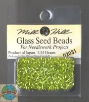 Mill Hill Glass Seed Beads 4.54g Citron #02031