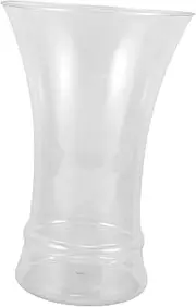 ibasenice Flower Vase for Desktop Durable Shatterproof Decorative Vase for Flower Arrangement Office Decor Container Minimalist Design