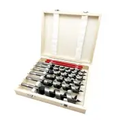 Auger Drill Bit for Wood 9 Inch with 7 Inch Carpentry Pencils (8-Piece Auger ...