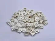 LEGO Parts Lot (50) ~ White Plate 1 x 1 - No 3024