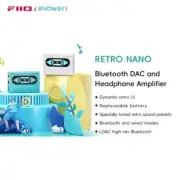 FiiO SNOWSKY Retro Nano Bluetooth 5.1 DAC & Headphone Amplifier