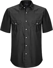 [Double Pump] Hawaiian Shirts for Men Rugular Fit Nice Qulity Quick Dry Mens Hawaiian Shirt