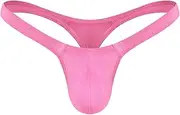 [BreakEgg] Men's Sexy G-String Thong Underwear Soft Comfortable Mens T Back Briefs