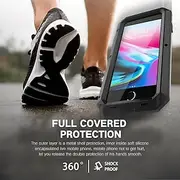 Shockproof Dustproof Water Resistant Full Body Silicone Glass Metal Case for Samsung Galaxy S24 S23 S22 S21 S20 Plus Ultra Note 20 Ultra (Screen Protector is o