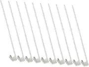 Sosoport 10pcs Small Flag Car Flagpole Flag Fixator Vehicle Flag Rack Flagpole for Car Flag Pole Flagpole for Vehicle Car Flag Window Holder Vehicle Flag Frames Car Window Flagpole